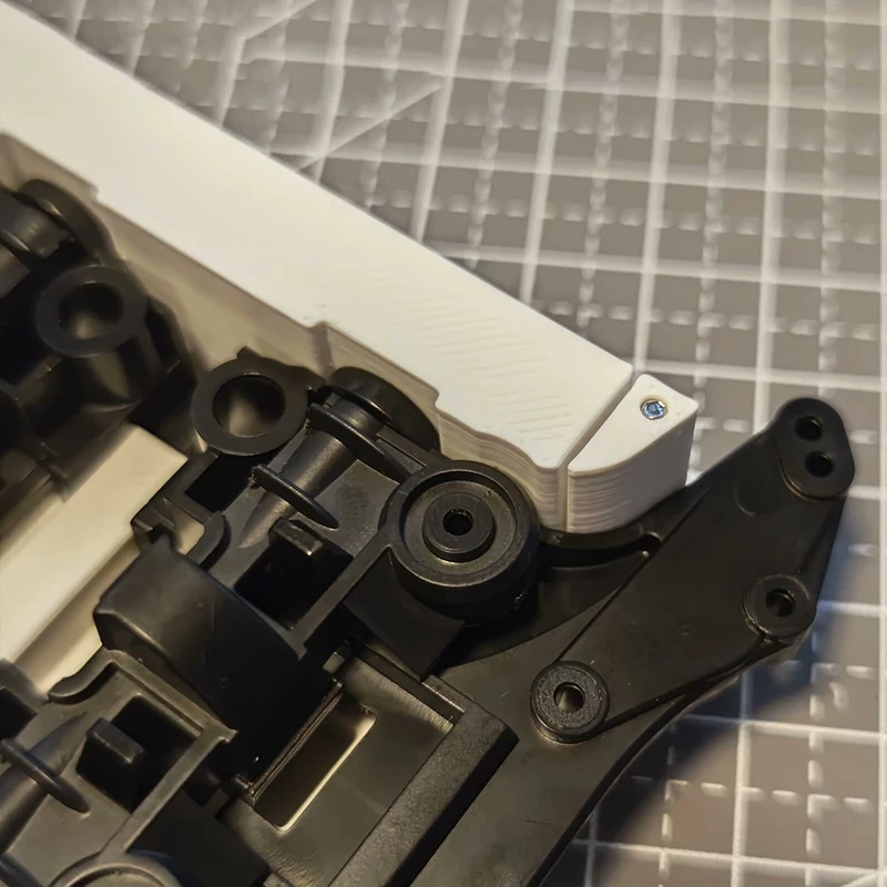 1PCS For Tamiya Mini 4WD Inner Suspension Chassis Front Rear Cutter Tool 3D Printed Chassis Cutting Panel Model Accessory