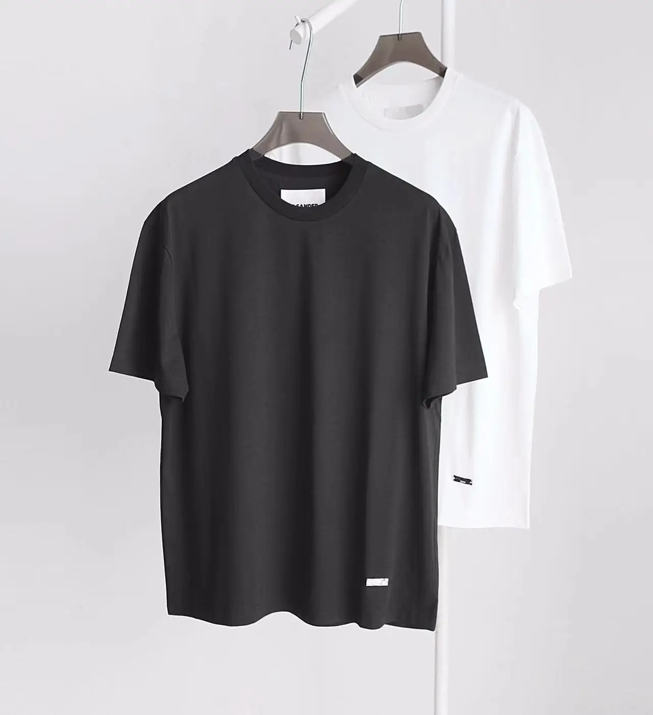 Spring/Summer New minimalist JIL unisex cotton round neck short sleeved T-shirt GIOIO