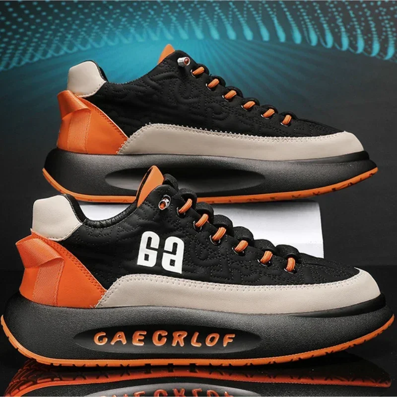 

Fashion Mens Casual Shoes Light Breathable Fitness Shoes Men Fashion Sneakers Men Lace-up Outdoor Non-slip Shoes Tenis Masculino