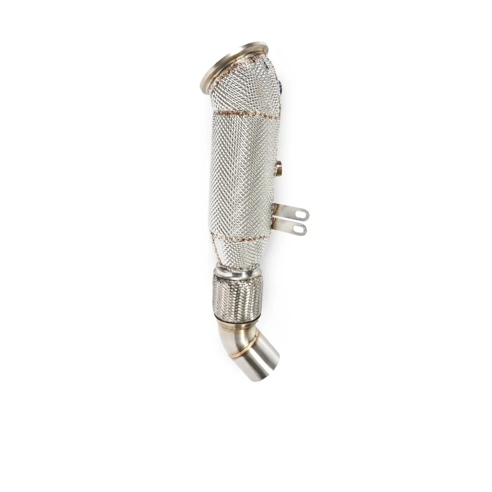 Для BMW B48 B58 540i 740 840i Z4 M340i без выхлопной системы автомобиля из нержавеющей стали, модернизация мощности головки выхлопной трубы