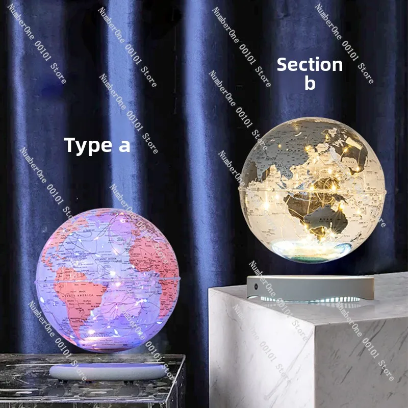 New Maglev Light Globe Home Decoration Ornament Night Lamp Table Lamp LED Globe