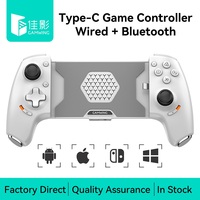 Gamwing AoBing Max Mobile Phone Game Controller Game pad Joystick Type-C Wired & BT Compatible with Android, iOS, PC, Switch