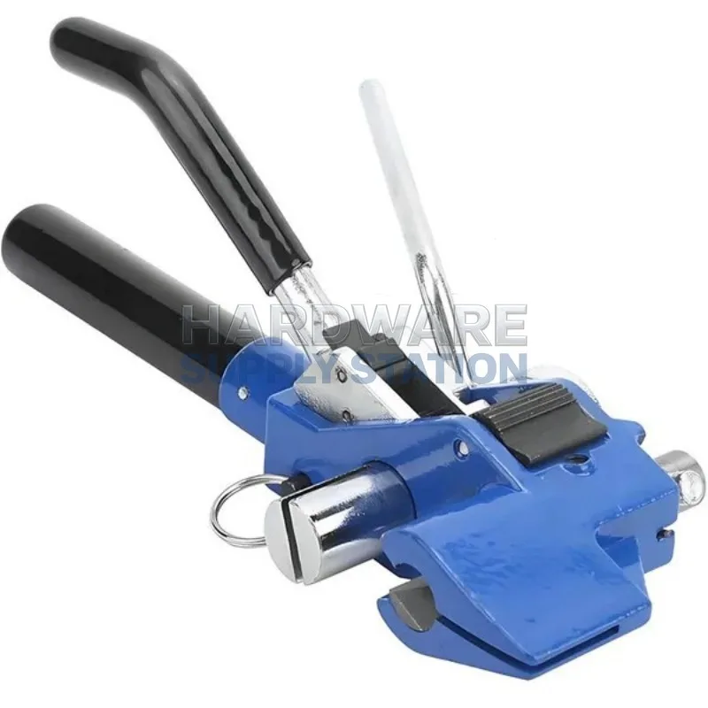 

Синий инструмент для обжима стальных стяжек, пистолет для обжима самоблокирующихся стяжек, плоскогубцы для металлических кабельных стяжек, стяжка