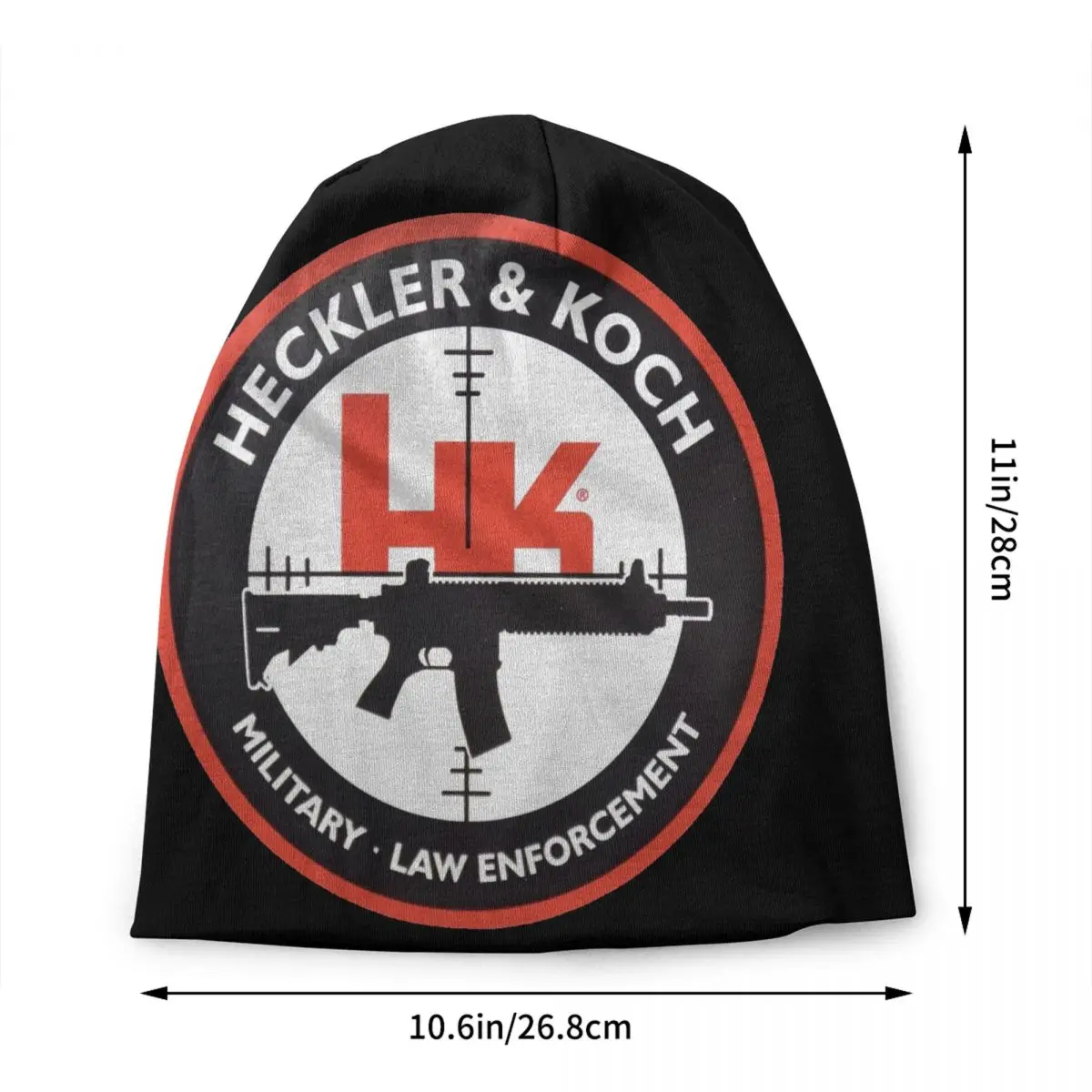 HK Heckler Firearms Koch Gun Bonnet Hats Fashion Knitting Hat For Men Women Autumn Winter Warm Skullies Beanies Caps