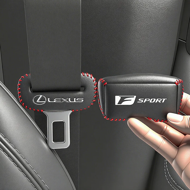 

Car Sticker Lexus Car Seat Belt Plug Cover Antirust Protective Shell For Lexus F SPORT ES RX NX LS UX LM LX GX LC RZ IS CT GS RC