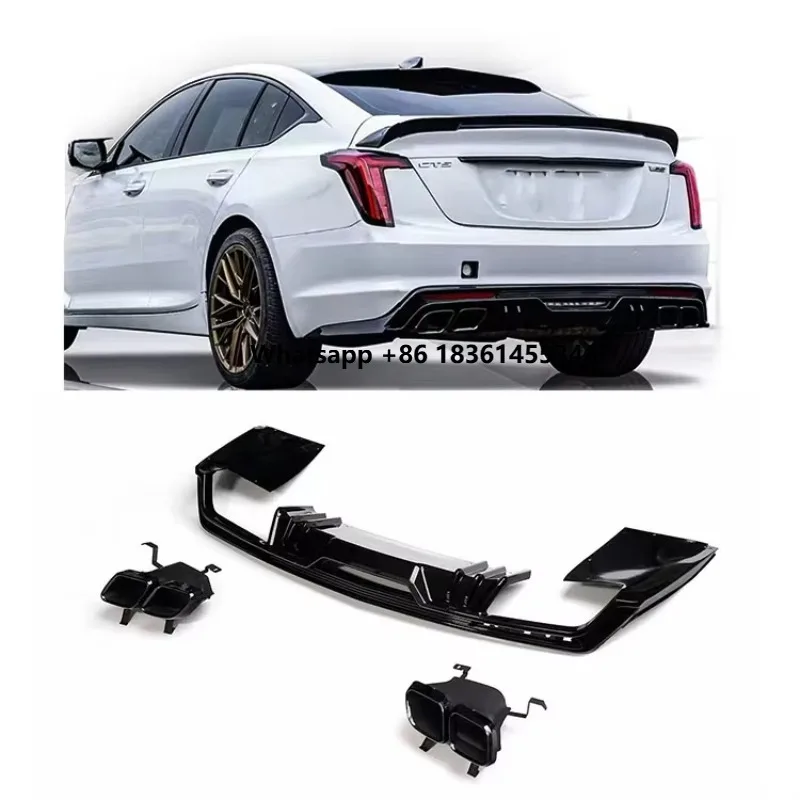 

Product PP Material Modified GT Style 2020-2025 CT5 CT5V Rear Insurance Rear Lip Diffuser Body Kit