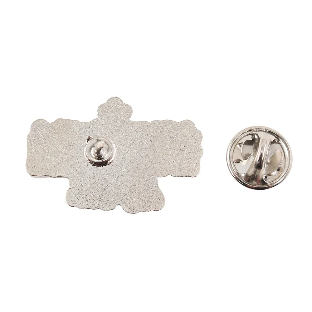 Mao-Zedong-Zitate, Emaille-Anstecker, „Wir arbeiten hart, um die Welt zu verändern“, Brosche, patriotisches Sozialismus-Abzeichen, modische Kragenaccessoires. – Detail 3