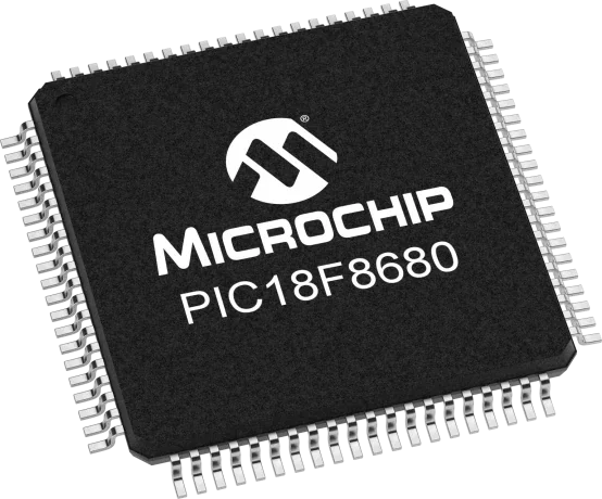 Pic18F8680-I/Pt Ic Mcu 8Bit 64Kb Flash 80Tqfp