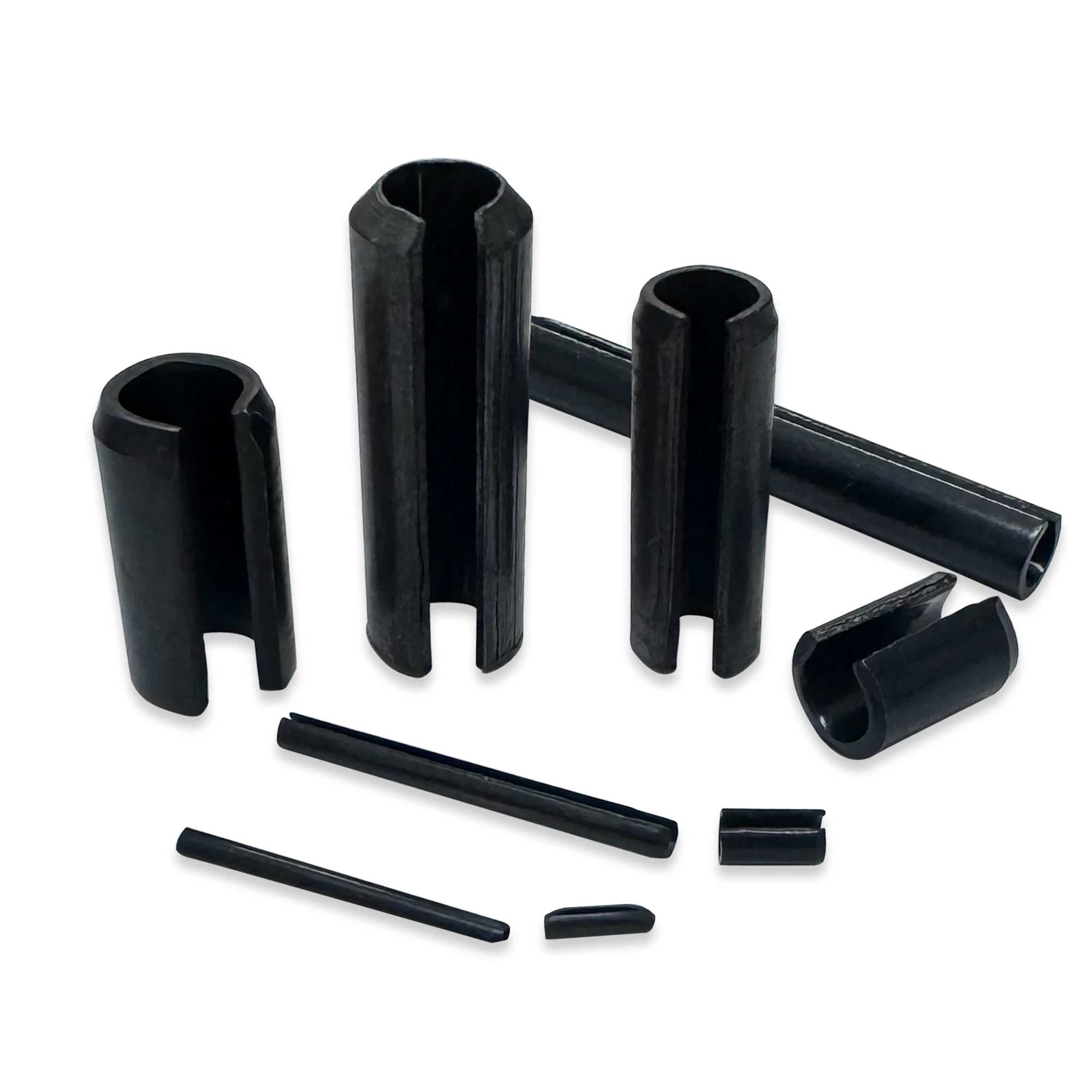 435pcs/385pcs Slotted Spring Dowel Tension Roll Pins Assortment Kit M1.5 M2 M2.5 M3 M4 M5 M6 pring-Type Straight Pins