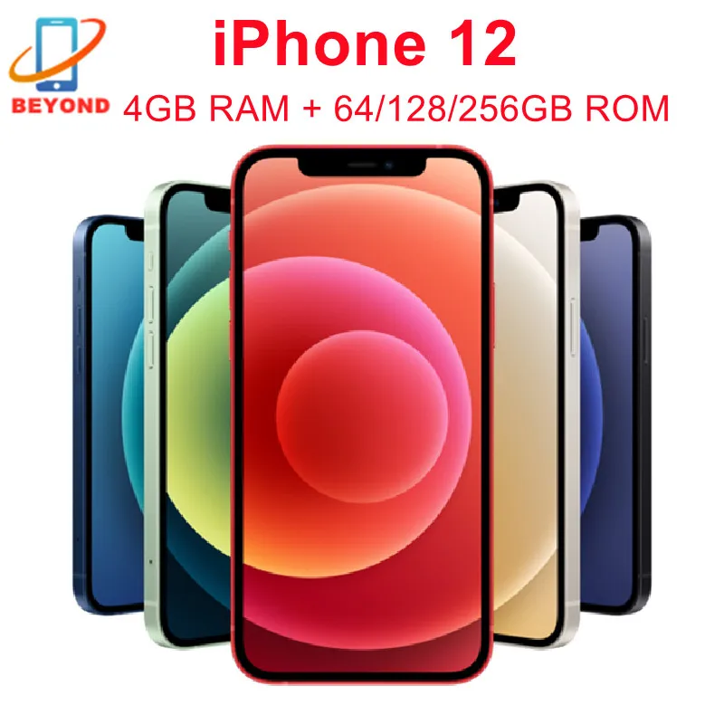 CN/US Version Genuine Apple iPhone 12 64/128/256GB ROM Original 6.1