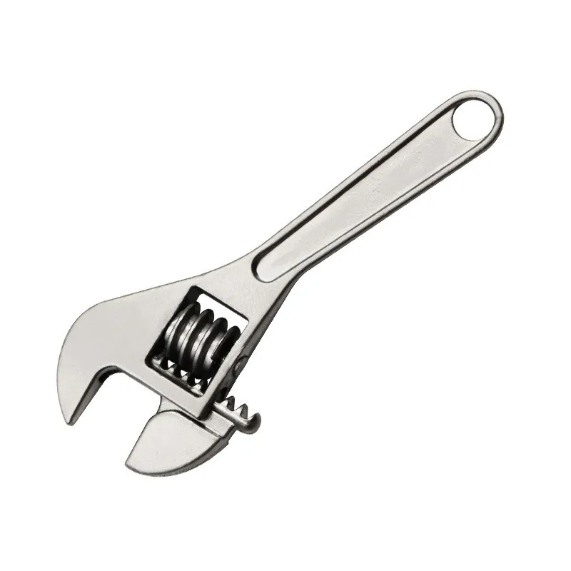 Small Adjustable Wrench Key Chain Adjustable Metal Spanner Keyring Hand Tool As Pendant Jaw Wrenches 0-15mm 0-10mm Fast Shipping