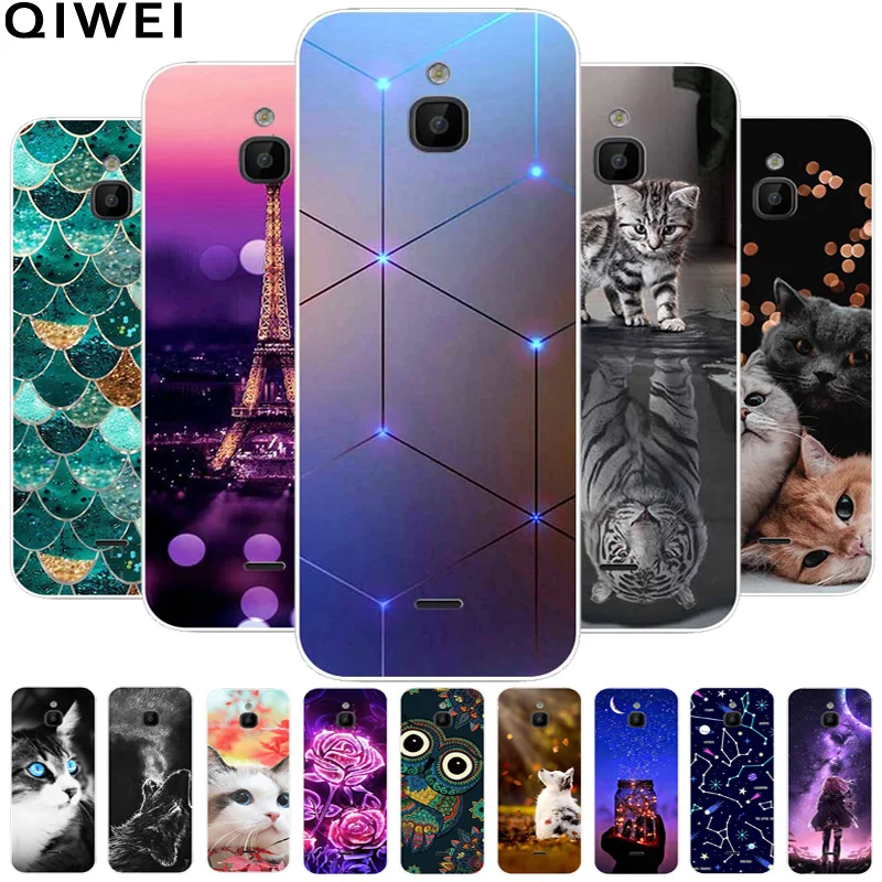 For Nokia 6300 4G Case Protector Clear Silicone Soft Bumper for Nokia 6300 4G Cartoon TPU Shells for Nokia6300 Funda Capa Lovely