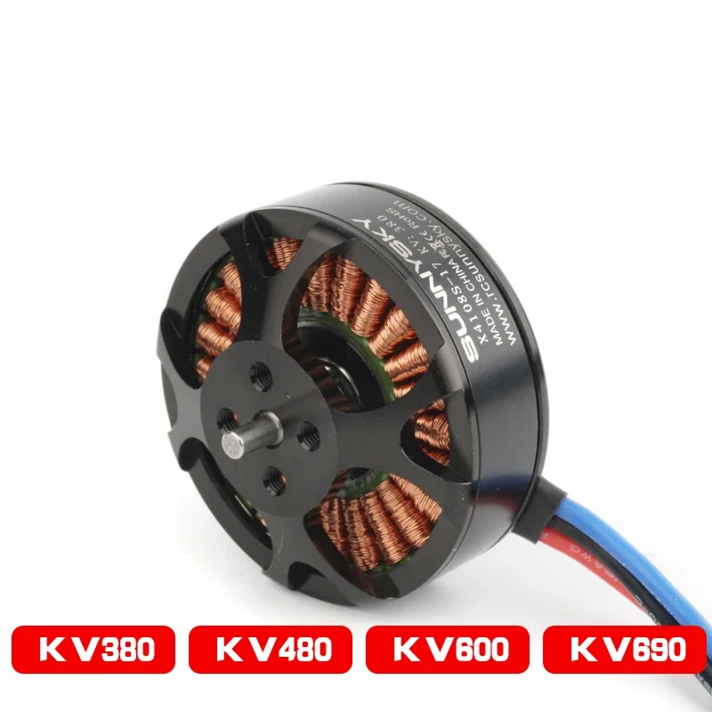 4PCS X4108S 380KV-690KV Sunnysky​ Brushless 4108 Motor for Quadcopter Multirotor DIY Accessory Replacement Item