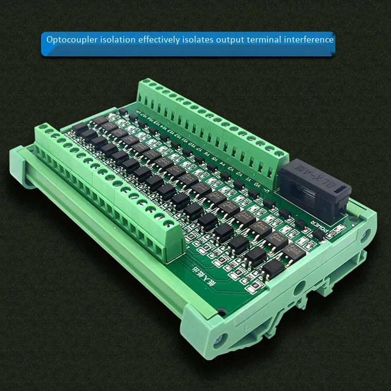 2X scheda amplificatore PLC a 16 vie scheda di isolamento scheda di protezione scheda Transistor ingresso uscita NPN/PNP NPN