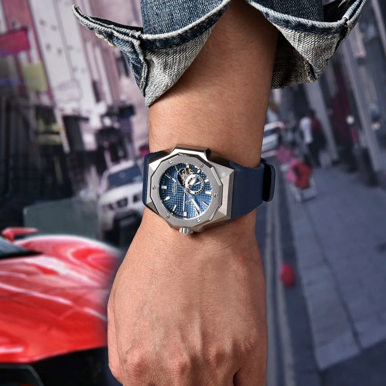 2024 neue Pagani Design automatische Uhr für Männer mechanische Armbanduhr nh39a movt Edelstahl Saphirglas wasserdichte Uhr