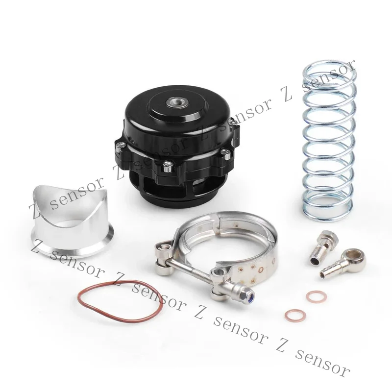 Z+ Universal 50mm Turbo Blow Off Valve BOV 35PSI Aluminum Weld-on Flange V-Band Kit