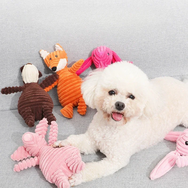 Unbreakable Plush Toys For Dog Durable Wear-resistant Sounding Toy For Small Medium Large Dogs