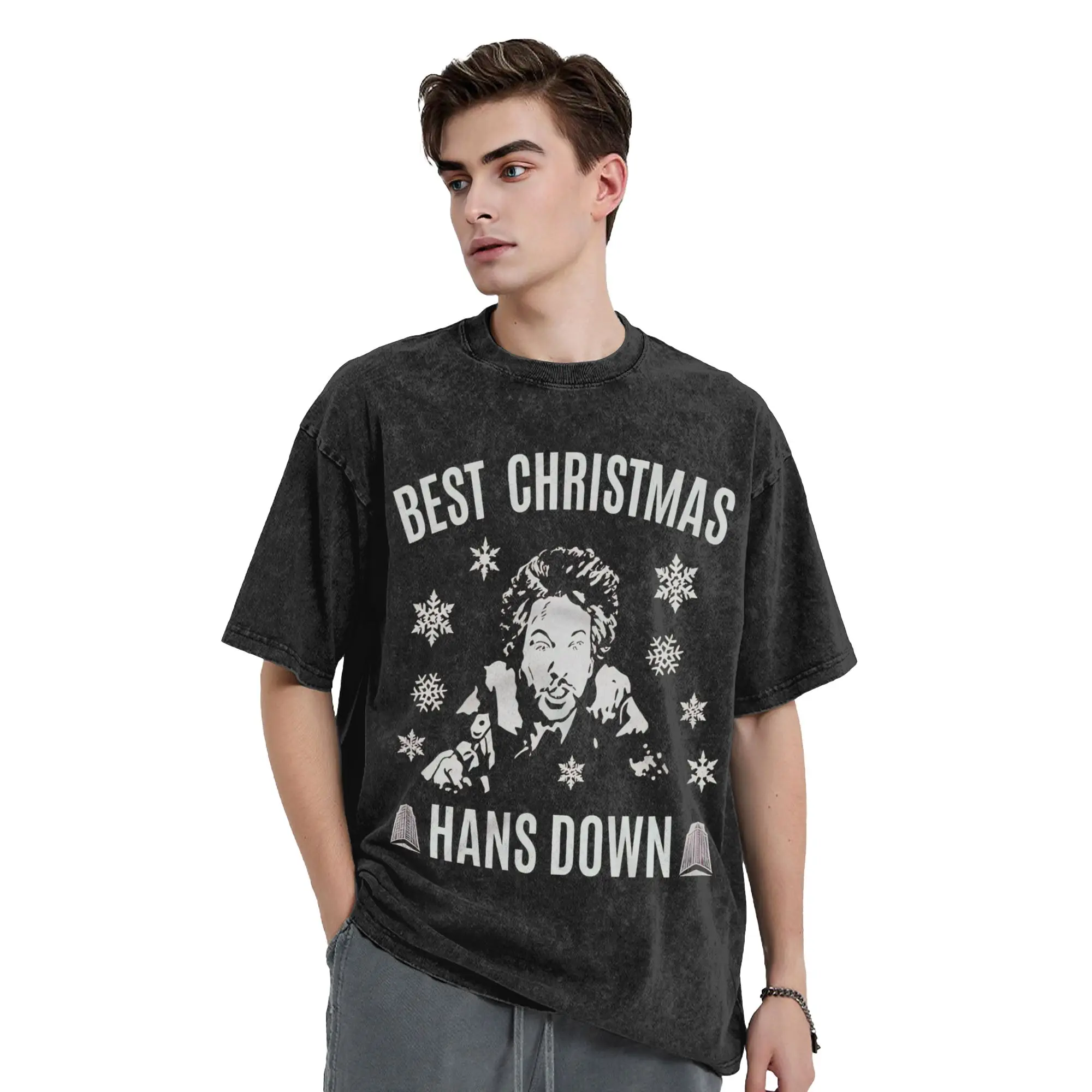 YIPPEE KI YAY  T-Shirt Men Die Hard Novelty Cotton Tees Crew Neck Short Sleeve T Shirt Summer Tops