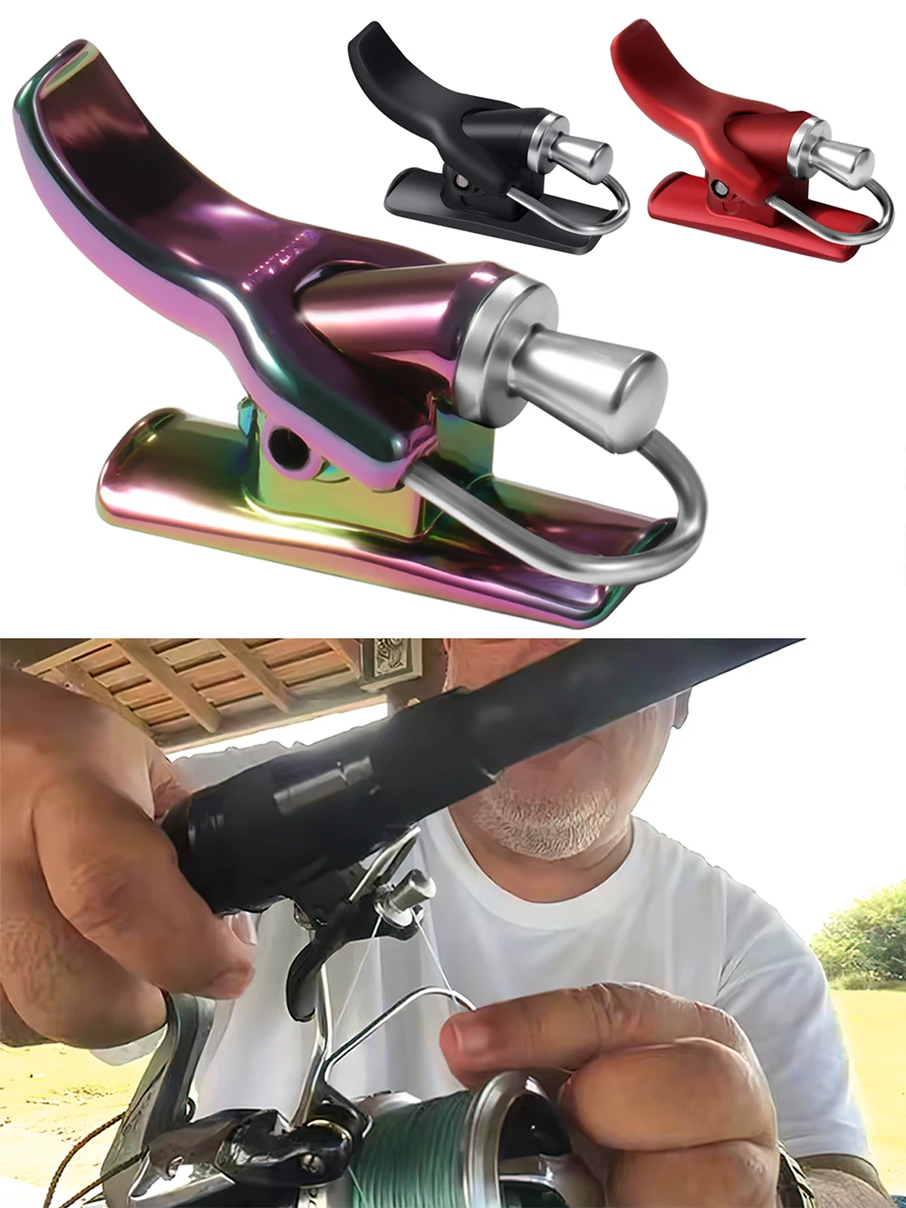fishing rod holders clips YYST 5 Sets Storage Clip Storage Fishing Rod Storage Rack W Screw (Big -Hold handle, Small Color:UV Burst 602 Fishing Maps. Fishing Maps: Lake Fork Terminal Tackle Solution : Mounting screws included.