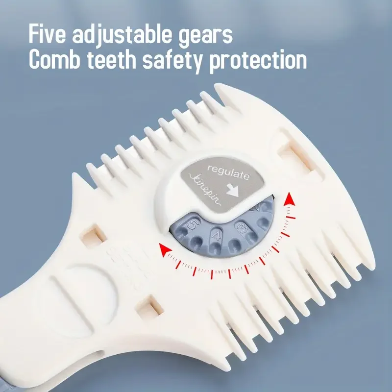 

1PCS New Double Side Hair for Razor Comb Adjustable Thinning Combs Haircut Scissors for Home Use Barbers Hairstylist Accessories