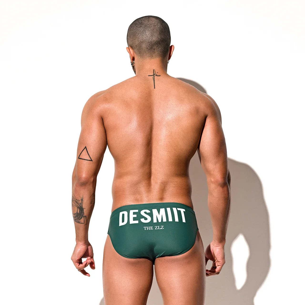 Desmiit Pouch Pad Swimwear Mens Swim Wear Briefs Sexy Bikini Swimsuit Man Swimming Trunk Men Surfing Suit Sport Wear Short