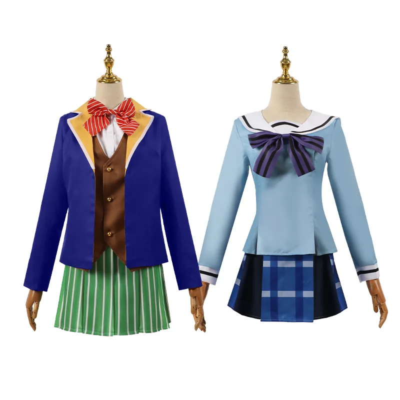 Matsuzaka Satou Cosplay Anime Happy Sugar Life Cosplay Costume Koube Shio Cos Women Costume Girls School Uniforms Sailor Suits