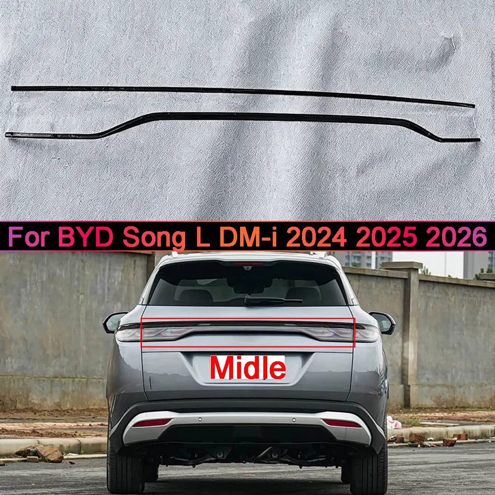 

For BYD 2024--2026 Song L DM-i Through Vehicle Accessories Replacement Car Lights Shell Rear Fog Lights Car Taillight Cover