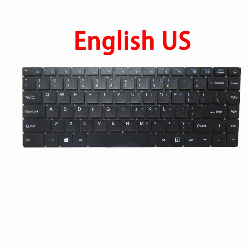 Laptop Keyboard For Alldocube For CUBE GTBook 13 Pro Plus English US New