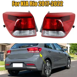 92401-H9010 92402-H9010 Tail Light Rear Lamp 5 Door Hatchback Rear Bumper Light No bulb For KIA Rio 2017 2018 2019 2020-2022