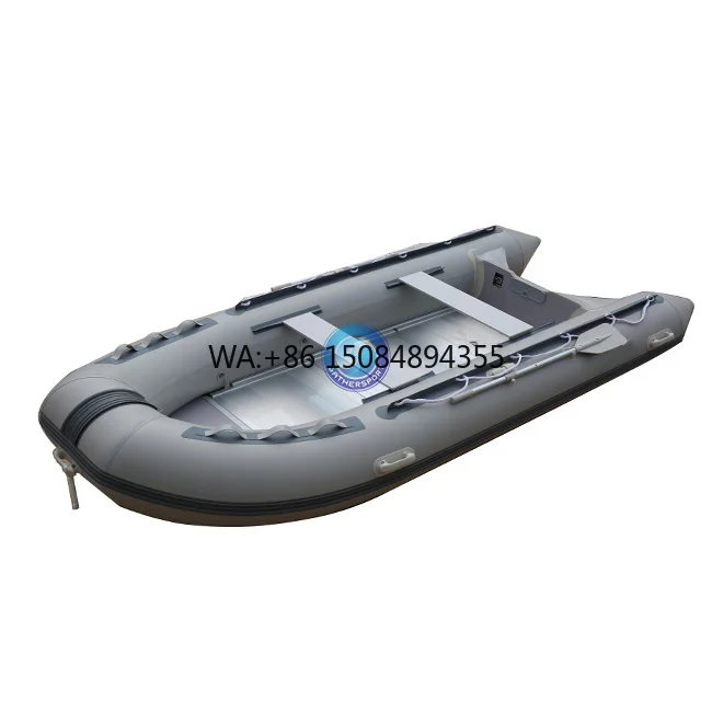 Classic Design Cheap Aluminum Floor Inflatable Boat 380