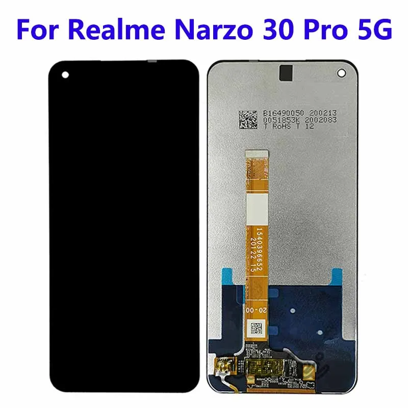 

For Realme Narzo 30 Pro 5G RMX2117 LCD Display Touch Screen Digitizer Assembly Replacement Accessory