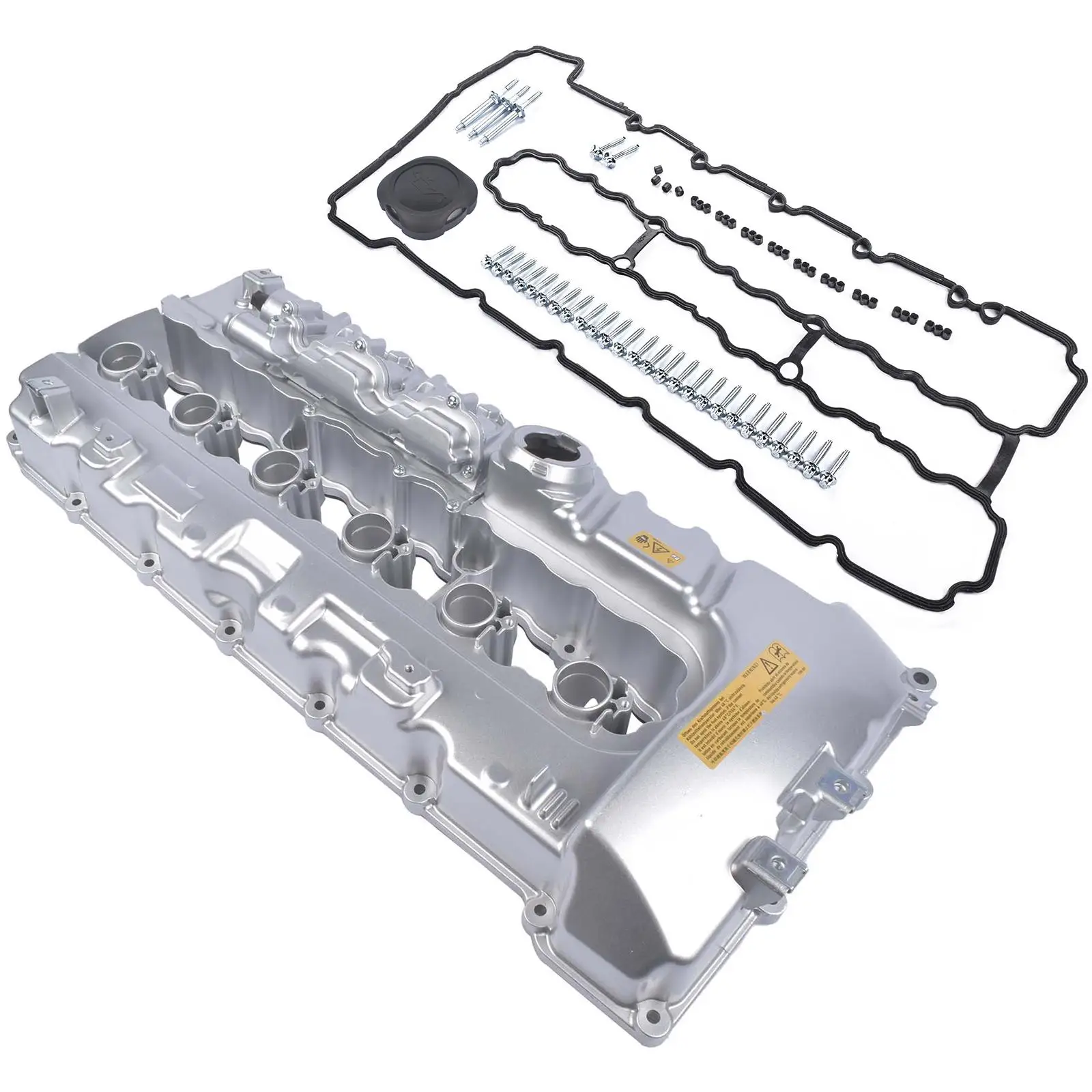 AP03 Aluminum Engine Valve Cover for BMW N54 135i 335i 335xi 335is 535i xDrive 740i X6 Z4 3.0L