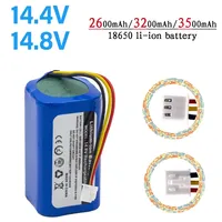 18650 14.8V 2600/3200/3500mah li-ion battery For LIECTROUX C30B XR500 E30 Robot Vacuum Cleaner 14.4V C30B battery E30 battery