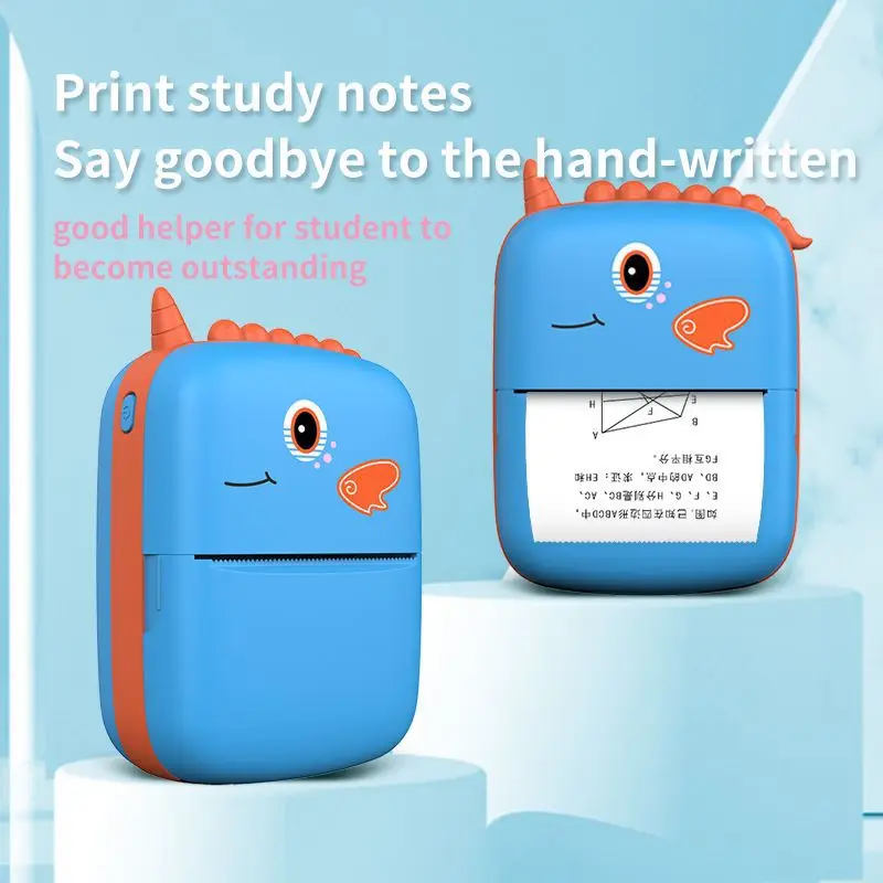 Label Printer Thermal Printers Portable Mini Wireless Inkless Pocket Printer For Android IOS Photo Printer Label Printer Gifts