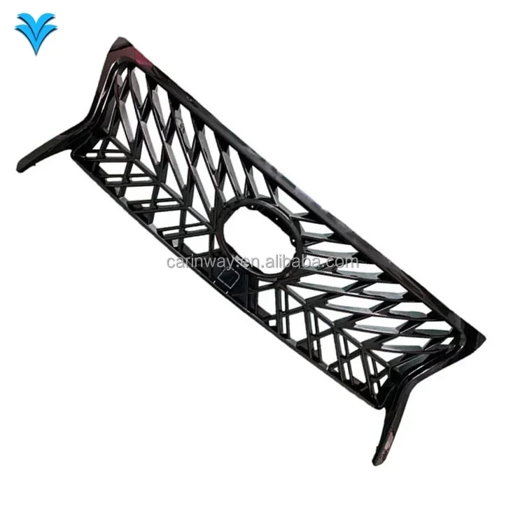 car accessories  auto body kit 570 TRD grill front Radiator grille black bumper net for Lexus LX570 2011-2015