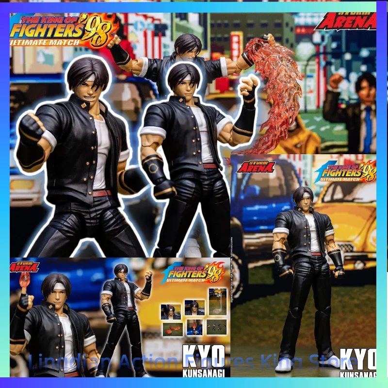 

ST Storm Toys ARENA The King of Fighters 98 Кусанаги Кё KFSA03 Фигурка для коллекции, подарок