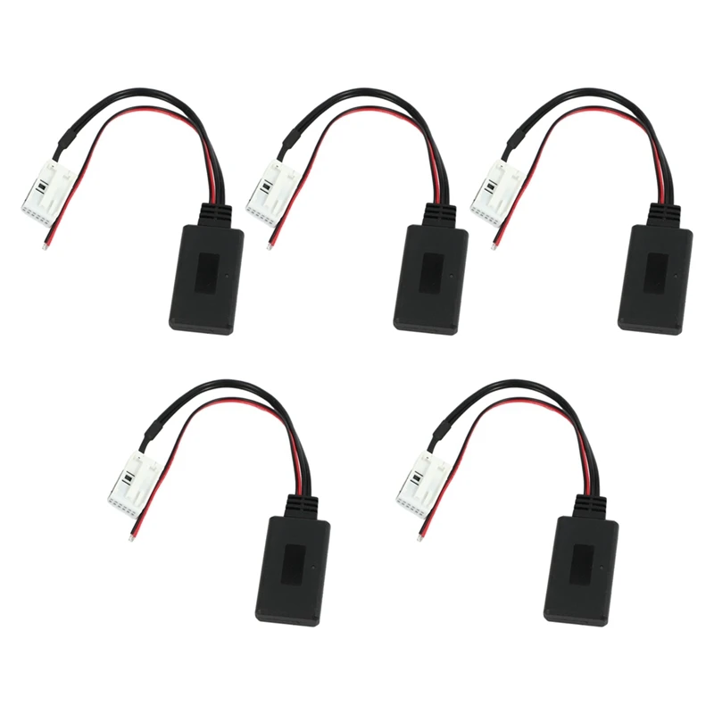 

5X для Peugeot 207 307 407 308 для Citroen C2 C3 RD4 автомобильный 12-контактный Bluetooth модуль радио стерео фотоадаптер кабеля