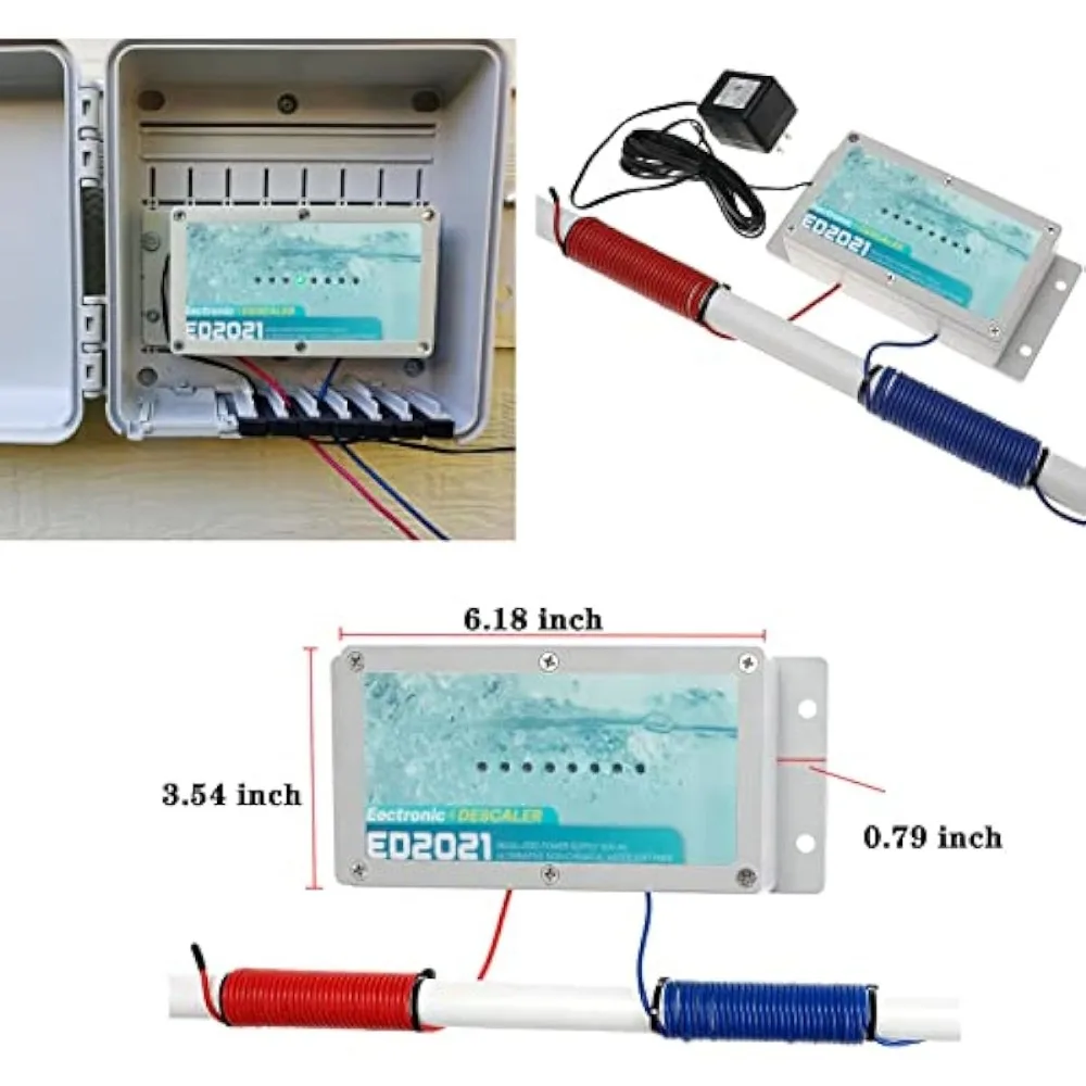 Electronic Water Descaler System Electronic Water Descaler Remove Limescale Impurities Healthy Drinking Water