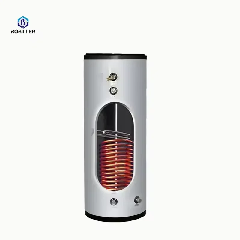 Bobiller Popular Customize 100L Buffer Tank Domestic Hot Water Tank With Coil Heat Storage Heat Pump With 3KW Electric Heater