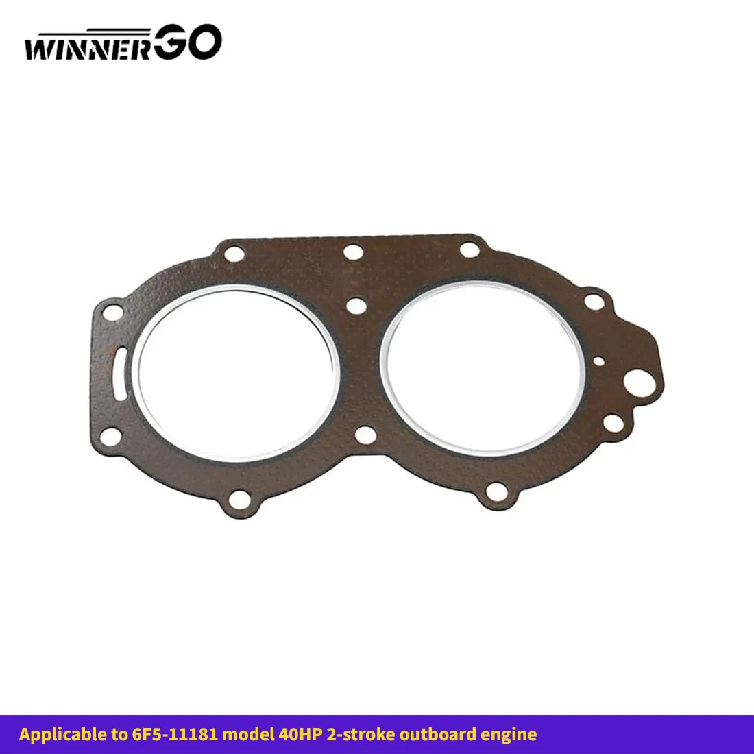 6F5-11181-A2 Cylinder Head Gasket For 40HP 6F5 6F6 Yamaha Outboard Motor 6F5-11181 6F5 6F6 40G 40J 2 Stroke 6F5-11181-A1