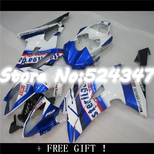 

Nn-YZFR6 08 09 10 11 12 YZF-R6 Blue FIMER YZF600 Blue white Black YZF R6 2008 2009 2010 2011 2012 Fairings for Yamaha