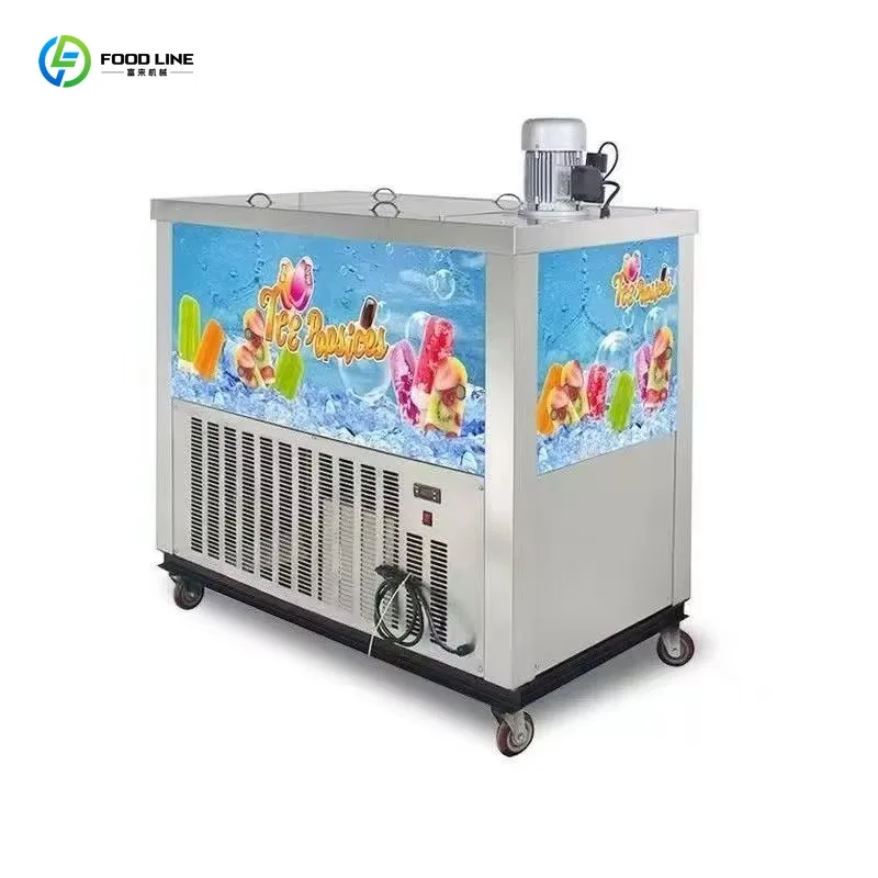 Customized Excellent Quality Commercial Ice Cream Popsicle Maker Electric Type Stainless Steel Molds