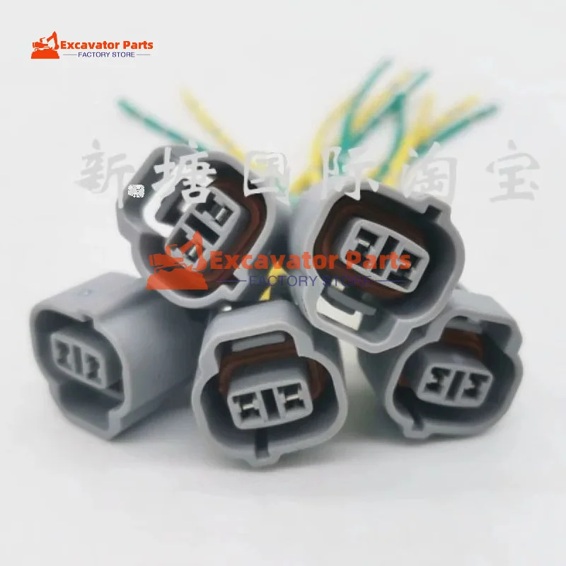 For Hitachi ZAX EX ZAX120/200/240-3-6 High voltage low voltage sensor plug ratio solenoid valve plug Excavator Parts