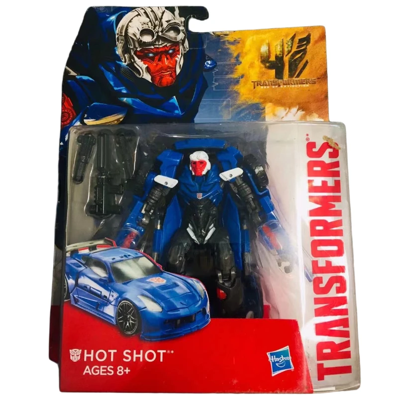 In Stock Takara Tomy Transformers Movie 4 AOE enhanced level Hot Shot Collect Figure Anime Robot Anime Action Models Toys Gift