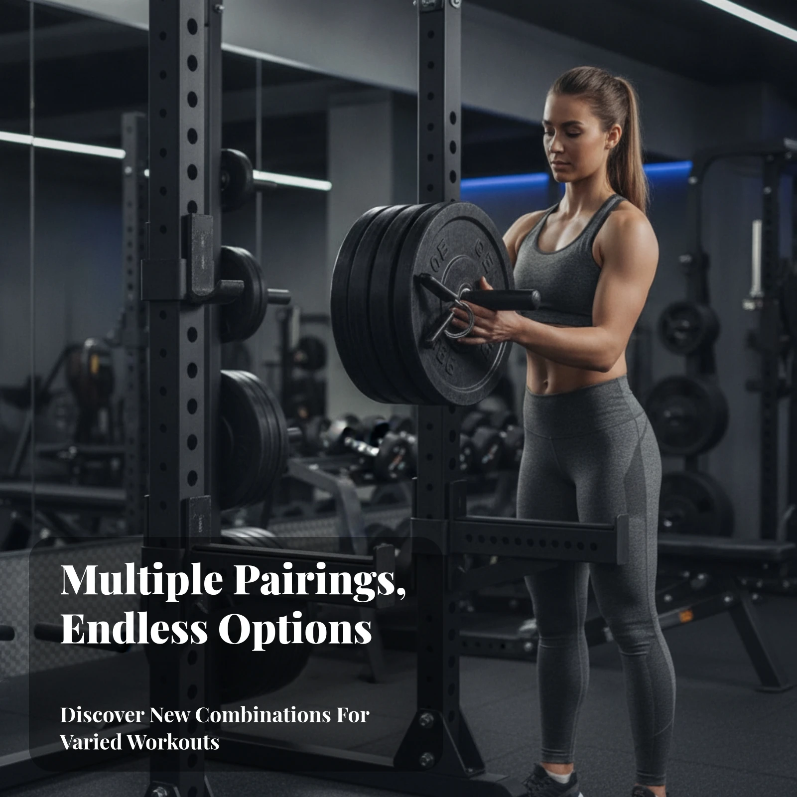 Fitness Gear Cylindrical Tooltool-Less Installation Squat Rack Weight Pin Metal Weight Plate Holder Pin