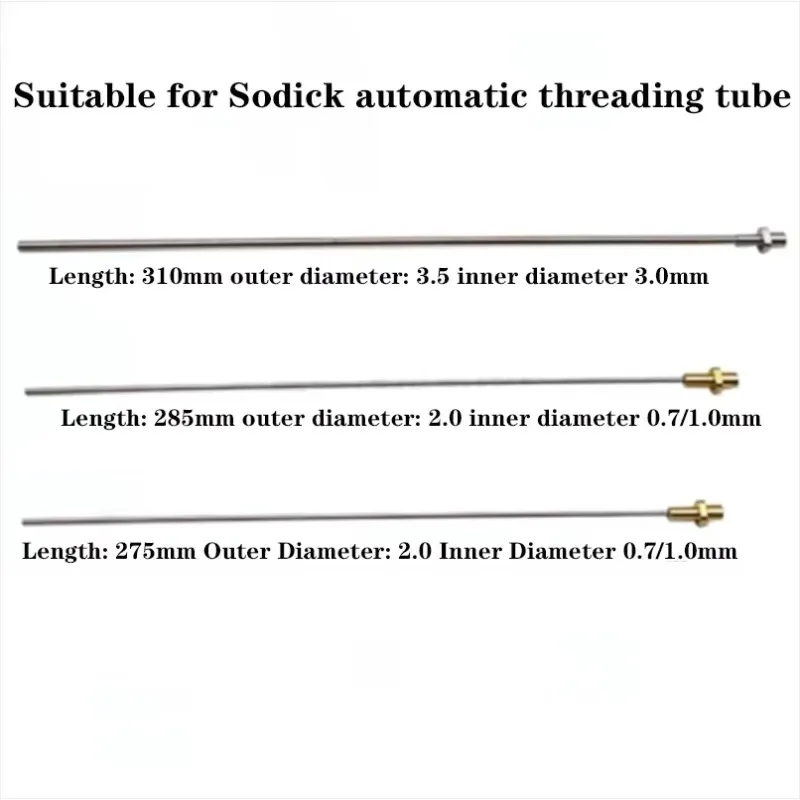 Suitable For Sodick Automatic Threading Tube, Threading Catheter, Wire Guide Tube 0.7/1.0 1PCS