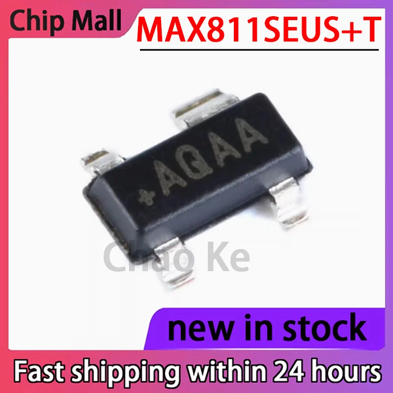 5PCS MAX811SEUS+T Package SOT-143 2.55V~5.5V Monitoring and Reset Chip