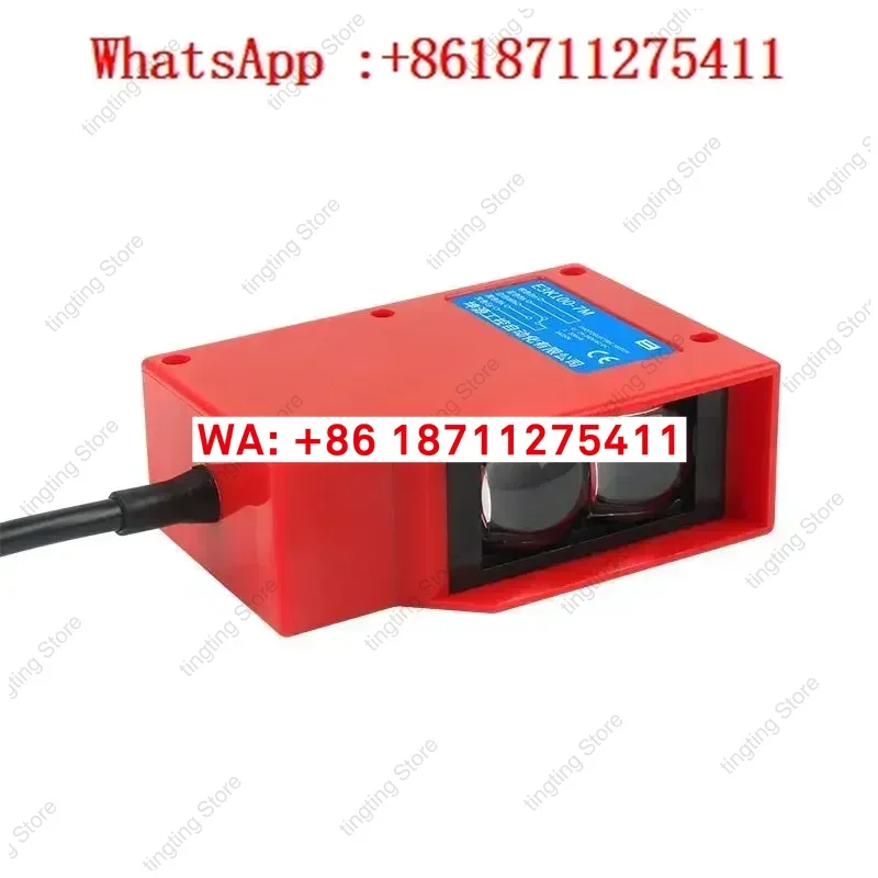 E3K100 Human Body Waterproof Long Range Diffuse Reflection Car Washing Machine Infrared Sensor Photoelectric Switch 220V Sensor