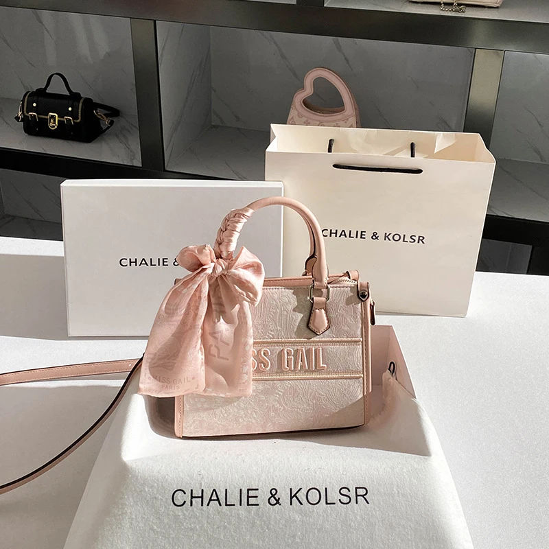 

Niche design high-end jacquard tote bag, handbag and crossbody bag
