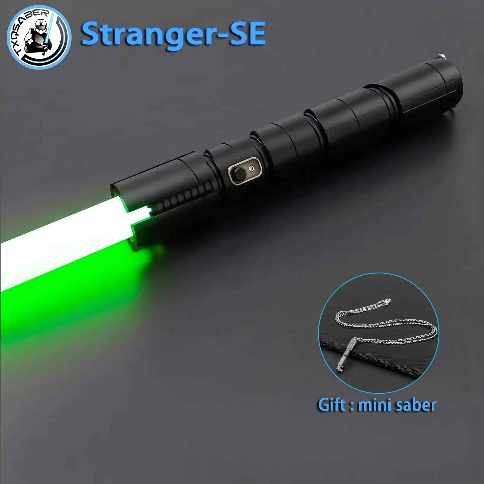 Stranger SE TXQSTUDIO RGB NoePixel Sword Smooth Swing Metal Hilt lightsaber Control Colors Change Cosplay FOC